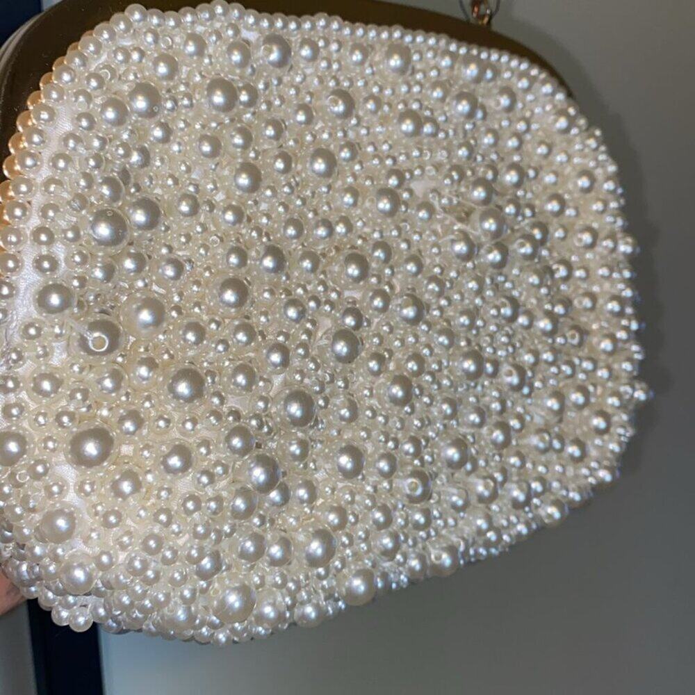 Handbag with Pearls - Picture 8 of 10